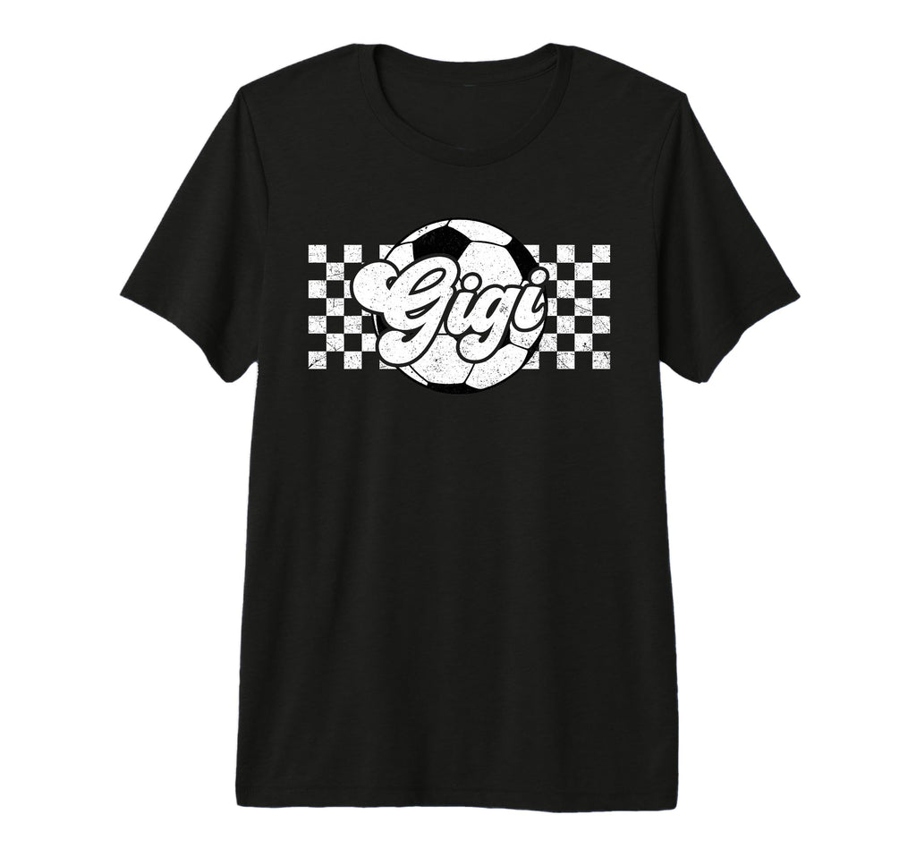Soccer Gigi Sport Lover Family Mothers T-Shirt - Aesthetic Graphic Unisex - T-Shirt, Sweatshirt, Hoodie