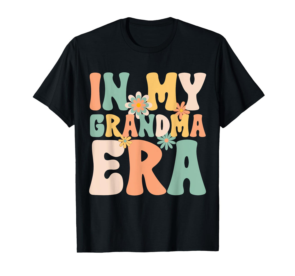 Mothers Day Shirts Groovy My Grandma Era T-Shirt - Unique Graphic Men Women - T-Shirt, Sweatshirt, Hoodie