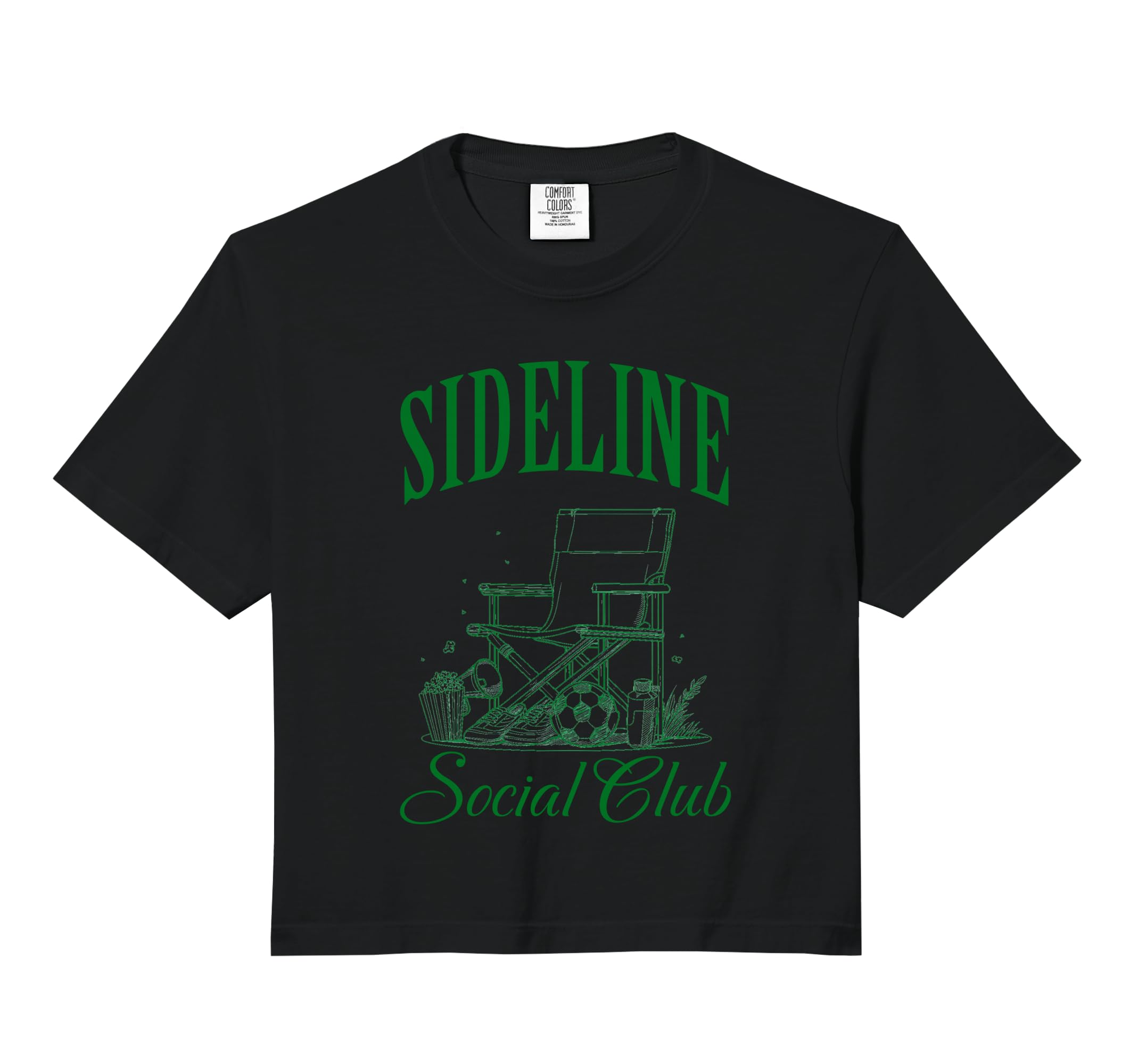 Sideline Social Club Soccer Sweatshirt - Casual Everyday Wear Unisex - T-Shirt, Sweatshirt, Hoodie