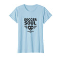 Soccer Soul Warrior Heart Womens T-Shirt - Minimalist Print Men Women - T-Shirt, Sweatshirt, Hoodie