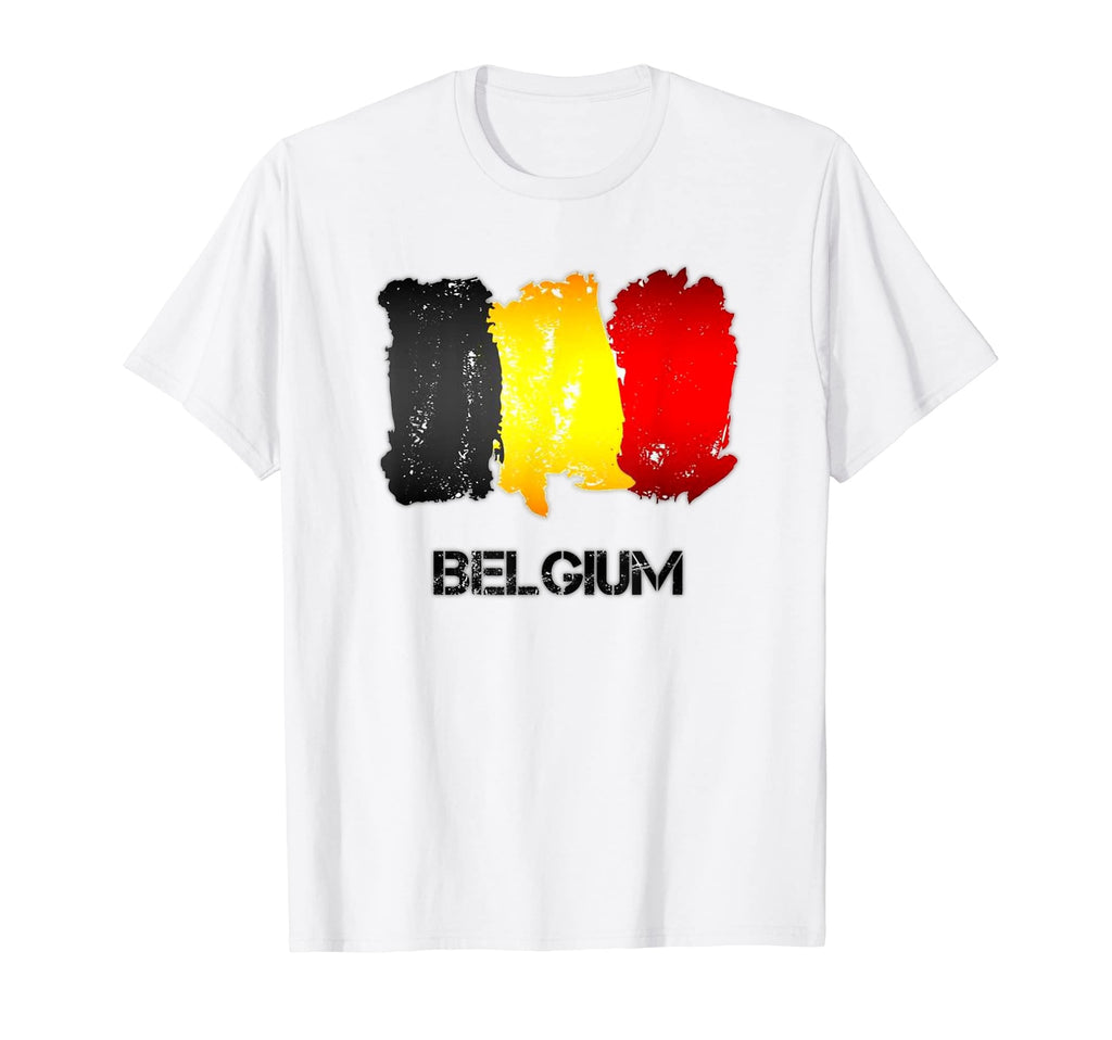 Belgium Flag Belgian Belgium Belgium T-Shirt - Fun Novelty Design Men Women - T-Shirt, Sweatshirt, Hoodie