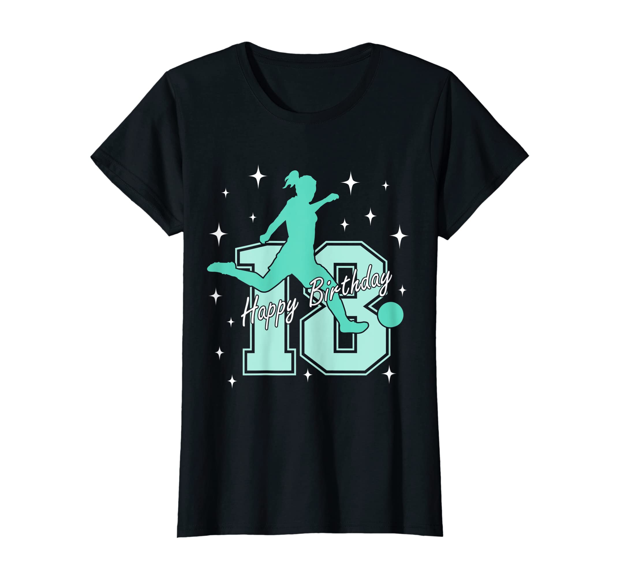18Th Birthday Soccer Playing T-Shirt - Unique Graphic Men Women - T-Shirt, Sweatshirt, Hoodie