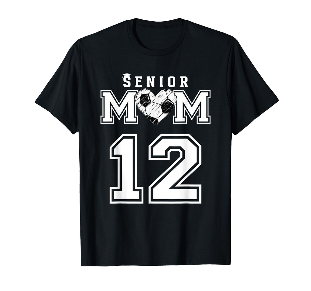 Proud Senior Soccer Mom Custom T-Shirt - Fun Novelty Design for Adults - T-Shirt, Sweatshirt, Hoodie