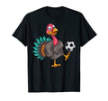 Funny Thanksgiving Soccer Turkey T-Shirt - Custom Art Print Men Women - T-Shirt, Sweatshirt, Hoodie