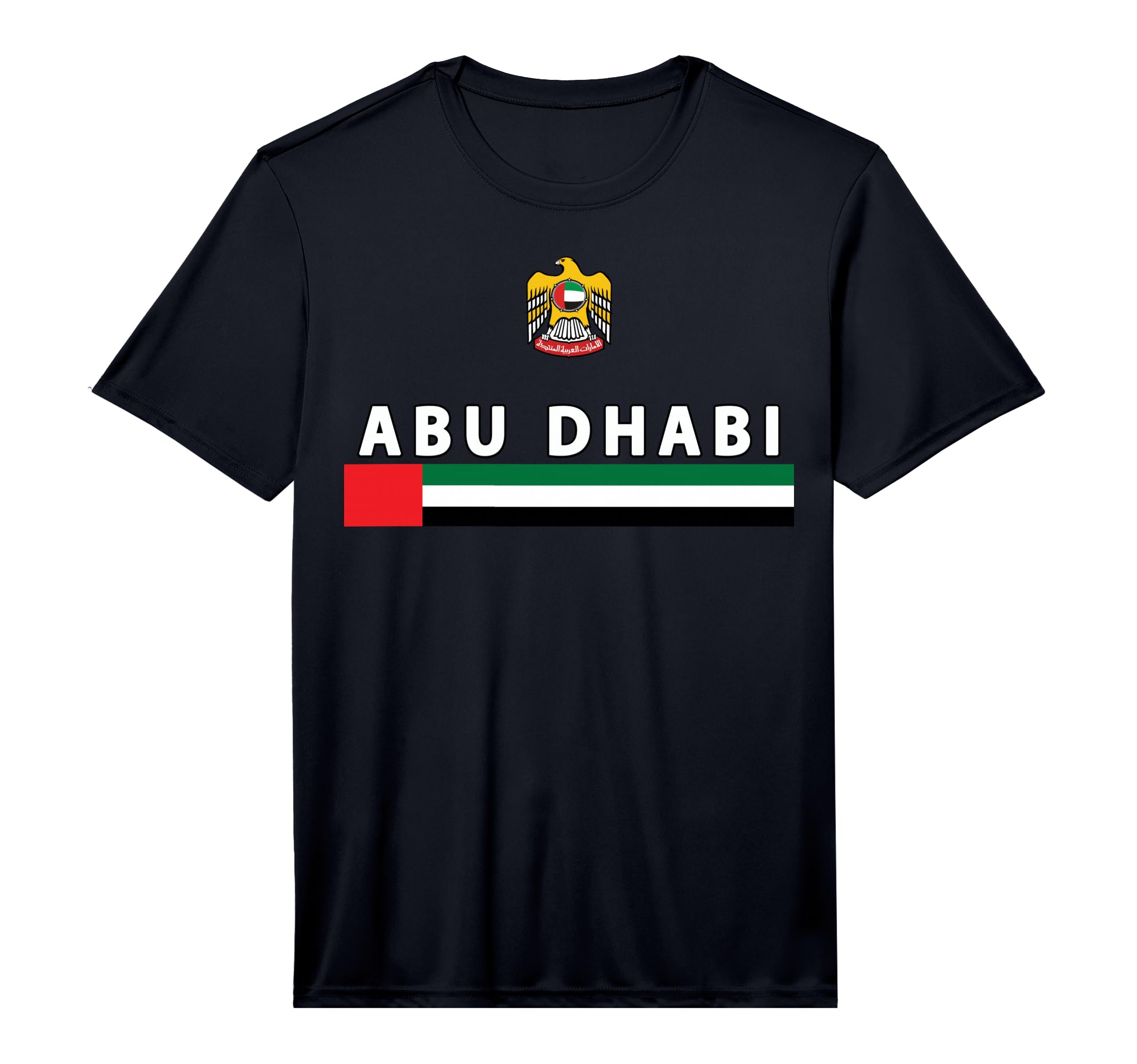 Abu Dhabi Uae Soccer Performance T-Shirt - Minimalist Print Unisex - T-Shirt, Sweatshirt, Hoodie