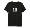 Number 10 80S 90S Soccer Team Jersey T-Shirt - Minimalist Print Men Women - T-Shirt, Sweatshirt, Hoodie