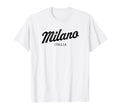 Milano Italia Preppy Italy Womens T-Shirt - Minimalist Print for Adults - T-Shirt, Sweatshirt, Hoodie