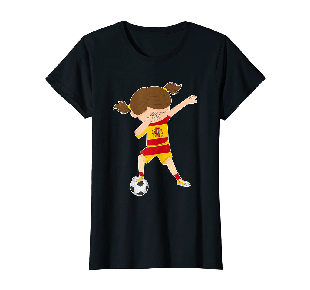 Dabbing Spanish Soccer Player T-Shirt - Fun Novelty Design Men Women - T-Shirt, Sweatshirt, Hoodie