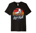 Let S Roll Roller Skating Skater Skate T-Shirt - Trendy Graphic Men Women - T-Shirt, Sweatshirt, Hoodie