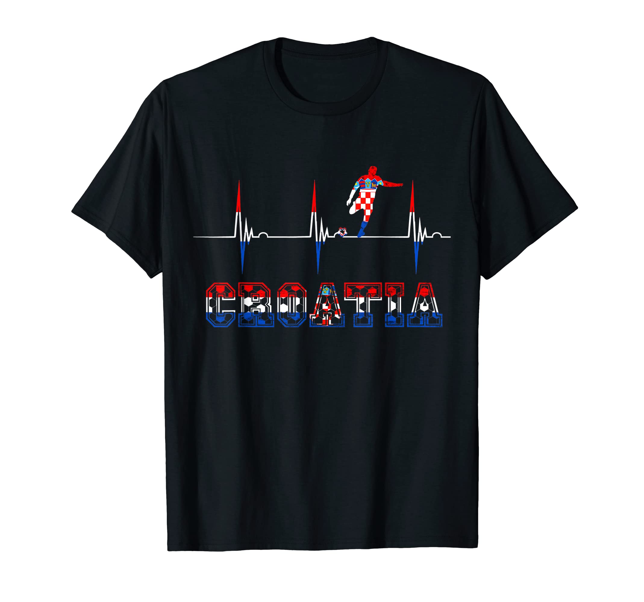 Croatia Croatian Soccer Player T-Shirt - Streetwear Style Men Women - T-Shirt, Sweatshirt, Hoodie