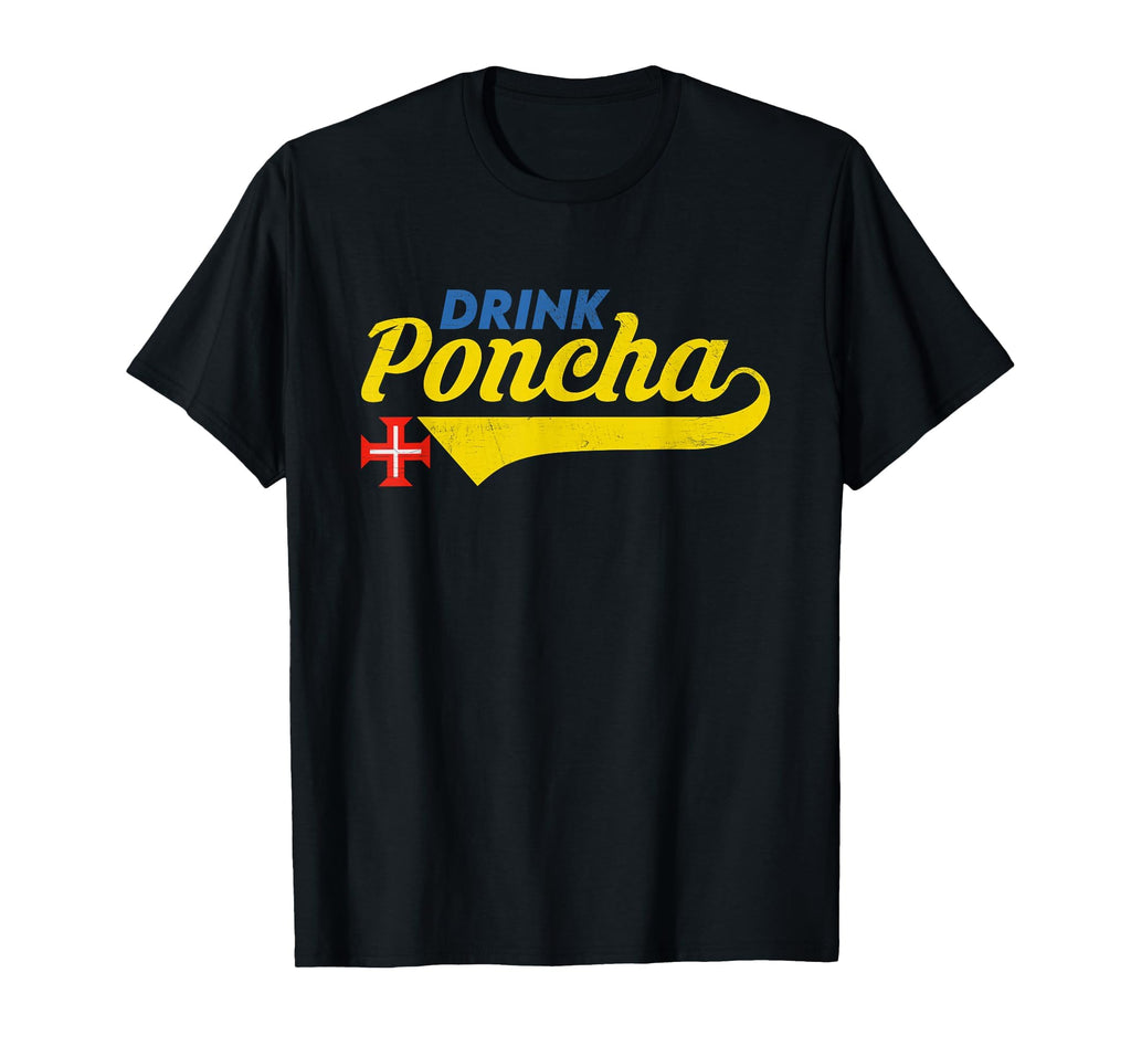 Drink Poncha Madeira Portugal Souvenir T-Shirt - Graphic Print Men Women - T-Shirt, Sweatshirt, Hoodie