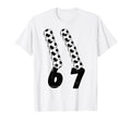 Funny 67 Soccer Lover 6 7 Meme Soccer T-Shirt - Trendy Graphic Men Women - T-Shirt, Sweatshirt, Hoodie