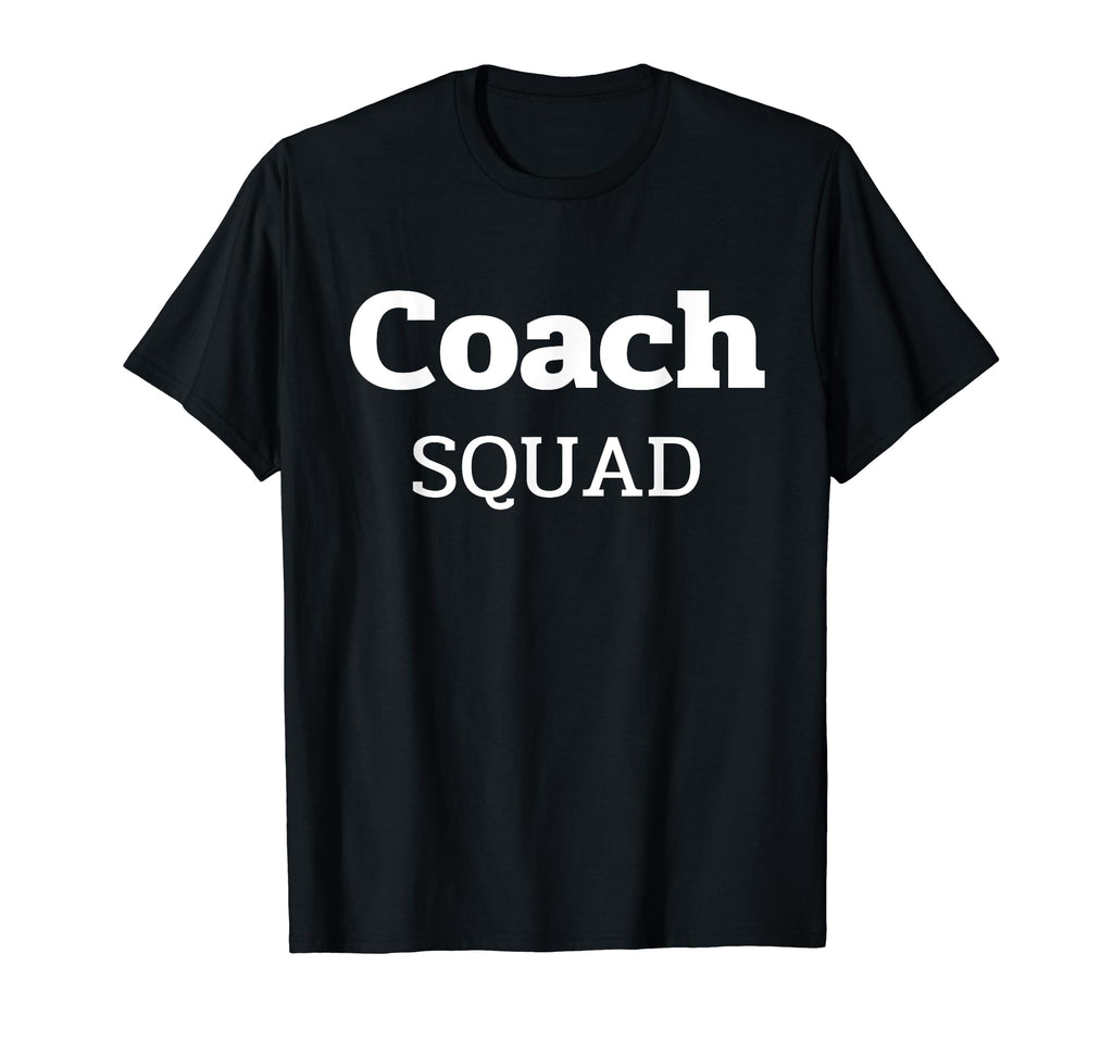Sport Coach Lovers Squad Crew Text T-Shirt - Minimalist Print Unisex - T-Shirt, Sweatshirt, Hoodie