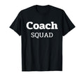 Sport Coach Lovers Squad Crew Text T-Shirt - Minimalist Print Unisex - T-Shirt, Sweatshirt, Hoodie