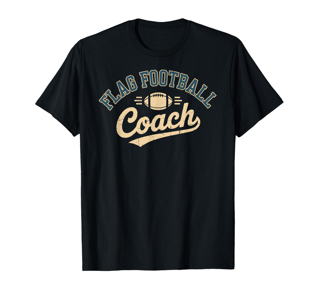 Funny Flag Football Coach Coaching Hoodie - Aesthetic Graphic for Adults - T-Shirt, Sweatshirt, Hoodie
