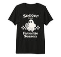 Soccer Is My Favorite Season Ghost T-Shirt - Custom Art Print Unisex - T-Shirt, Sweatshirt, Hoodie