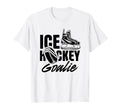Ice Hockey Goalie Lover Player Team Puck T-Shirt - Graphic Print Men Women - T-Shirt, Sweatshirt, Hoodie