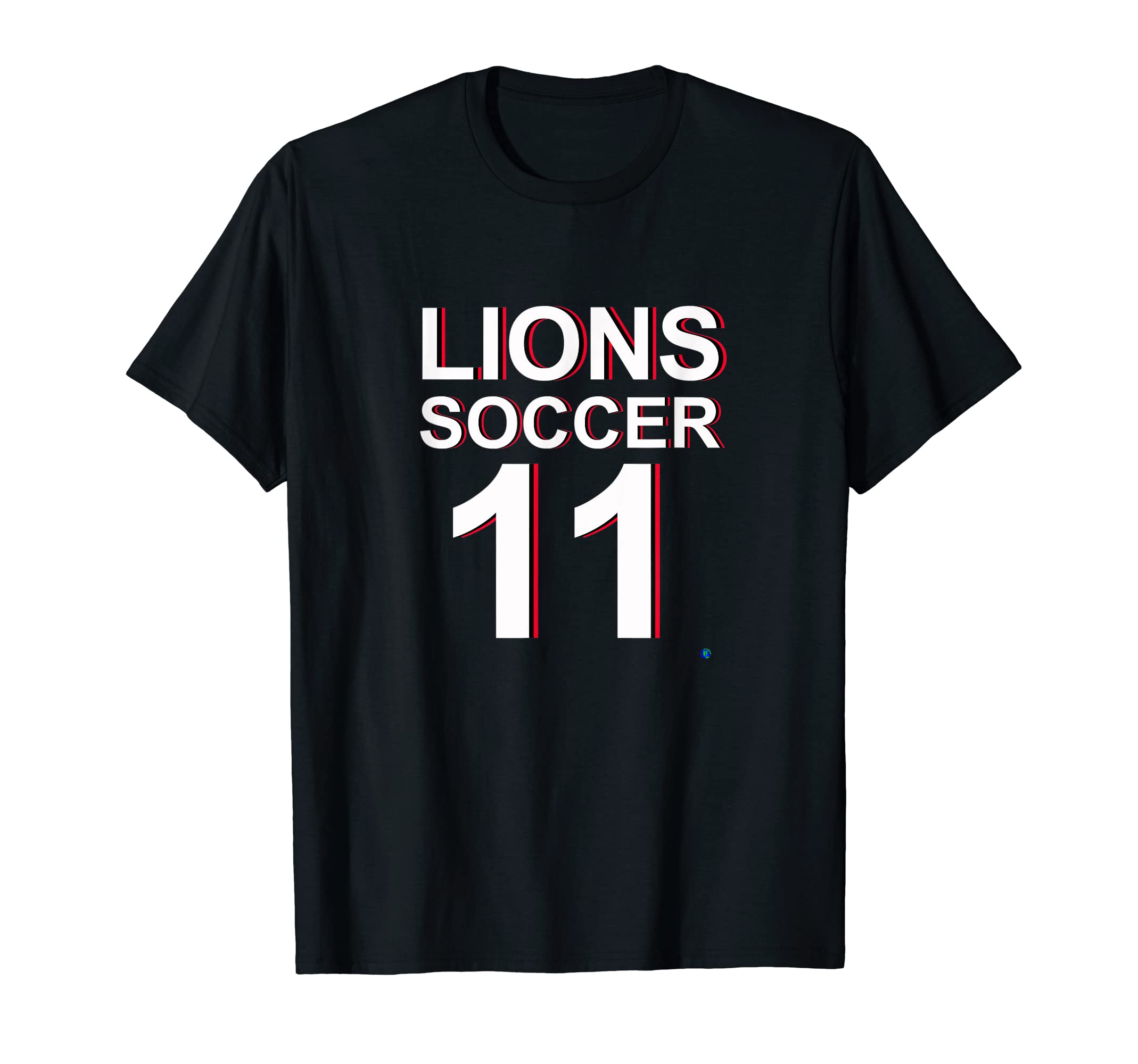 Lions Soccer 11 Knabe T-Shirt - Minimalist Print for Adults - T-Shirt, Sweatshirt, Hoodie