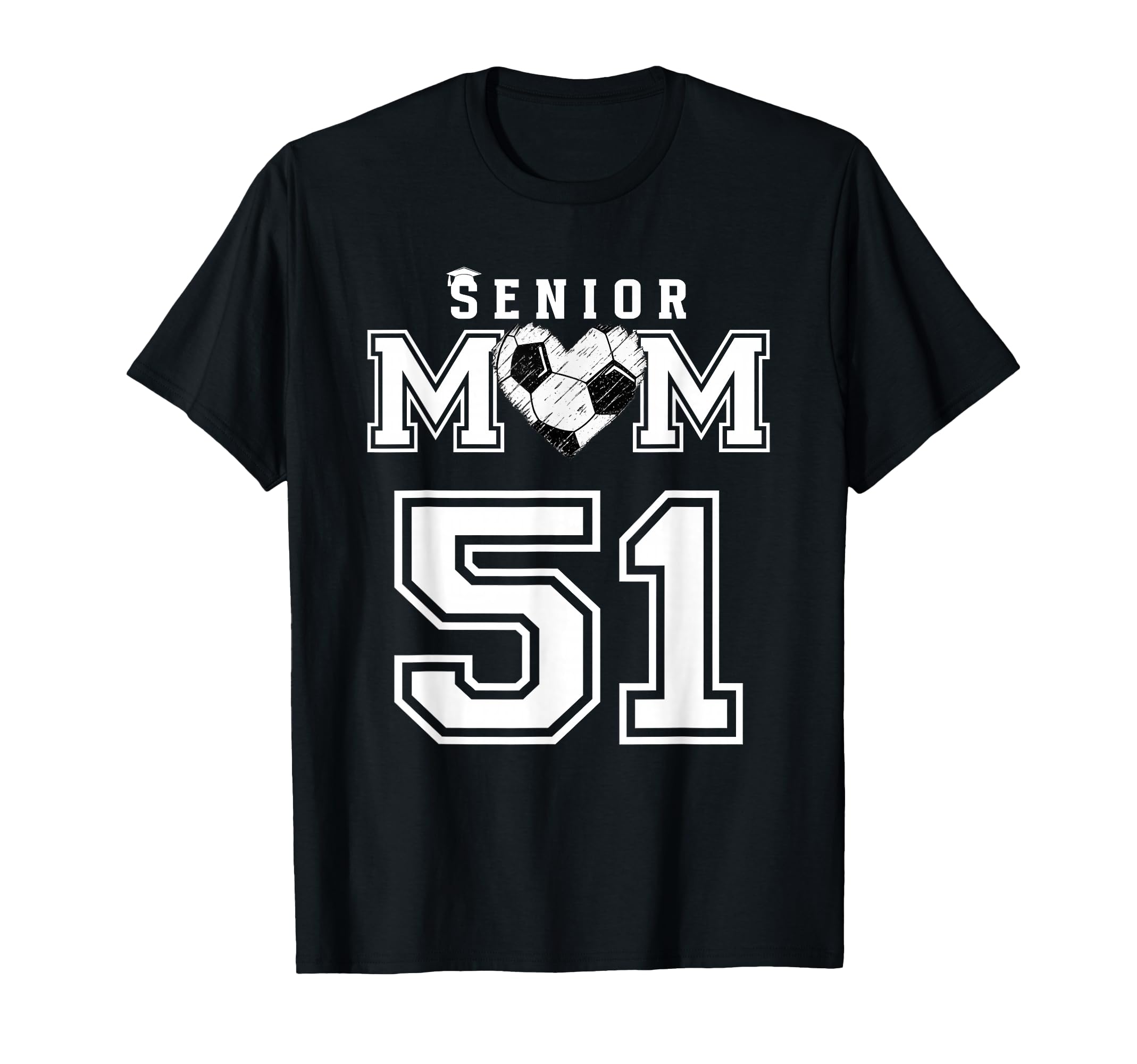 Proud Senior Soccer Mom Custom Jersey T-Shirt - Trendy Graphic Unisex - T-Shirt, Sweatshirt, Hoodie