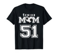 Proud Senior Soccer Mom Custom Jersey T-Shirt - Graphic Print Unisex - T-Shirt, Sweatshirt, Hoodie