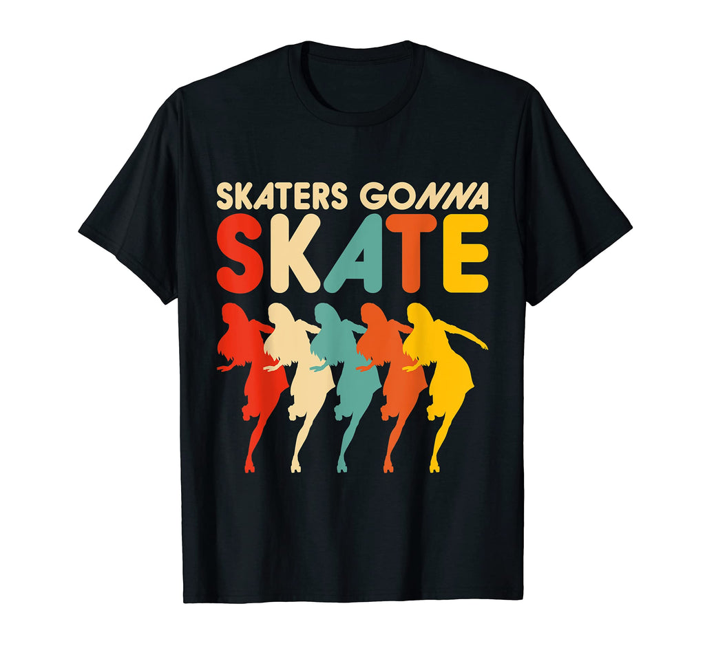 Roller Derby Skaters Gonna Skate T-Shirt - Trendy Graphic Unisex - T-Shirt, Sweatshirt, Hoodie