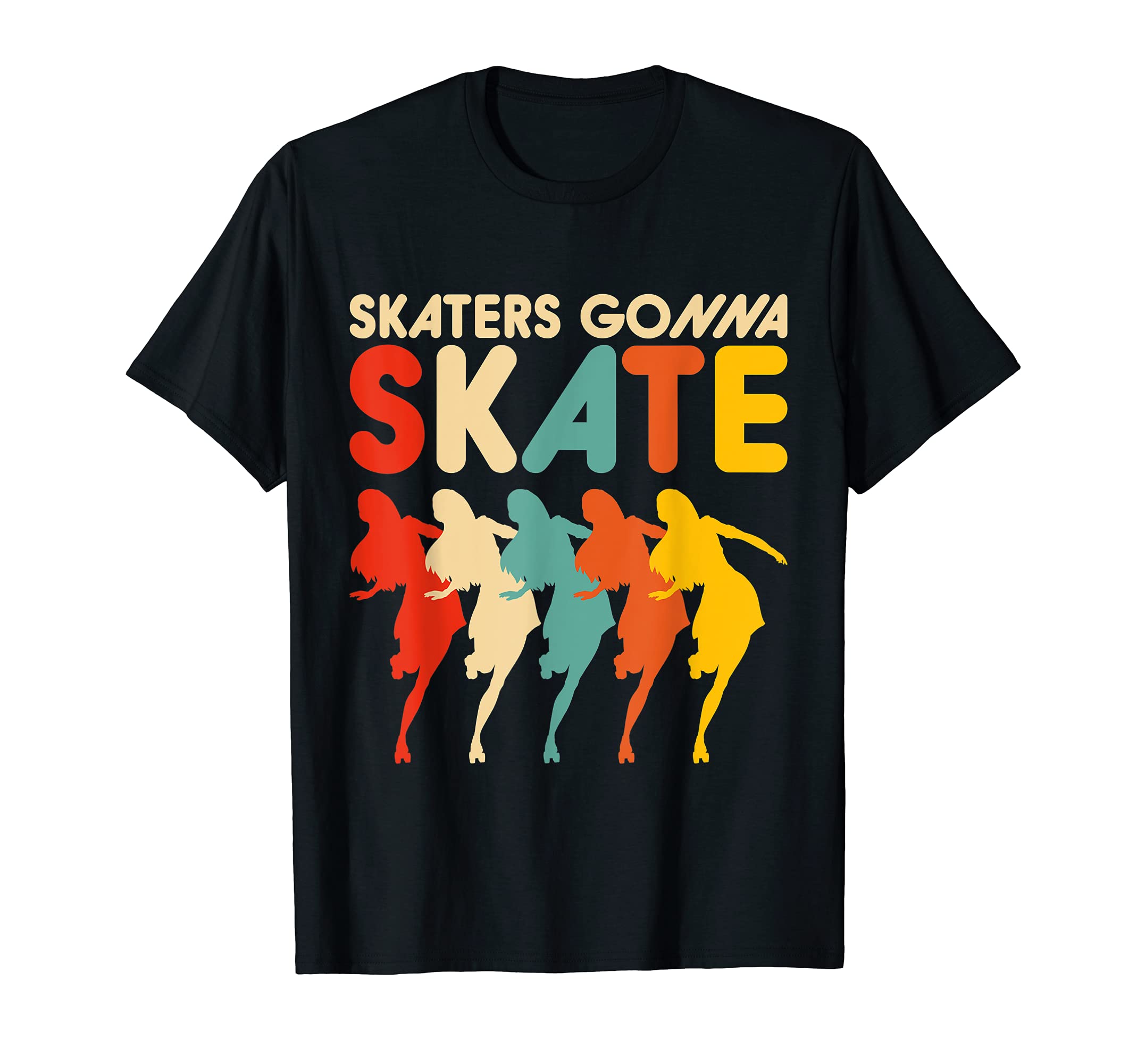 Roller Derby Skaters Gonna Skate T-Shirt - Trendy Graphic Unisex - T-Shirt, Sweatshirt, Hoodie