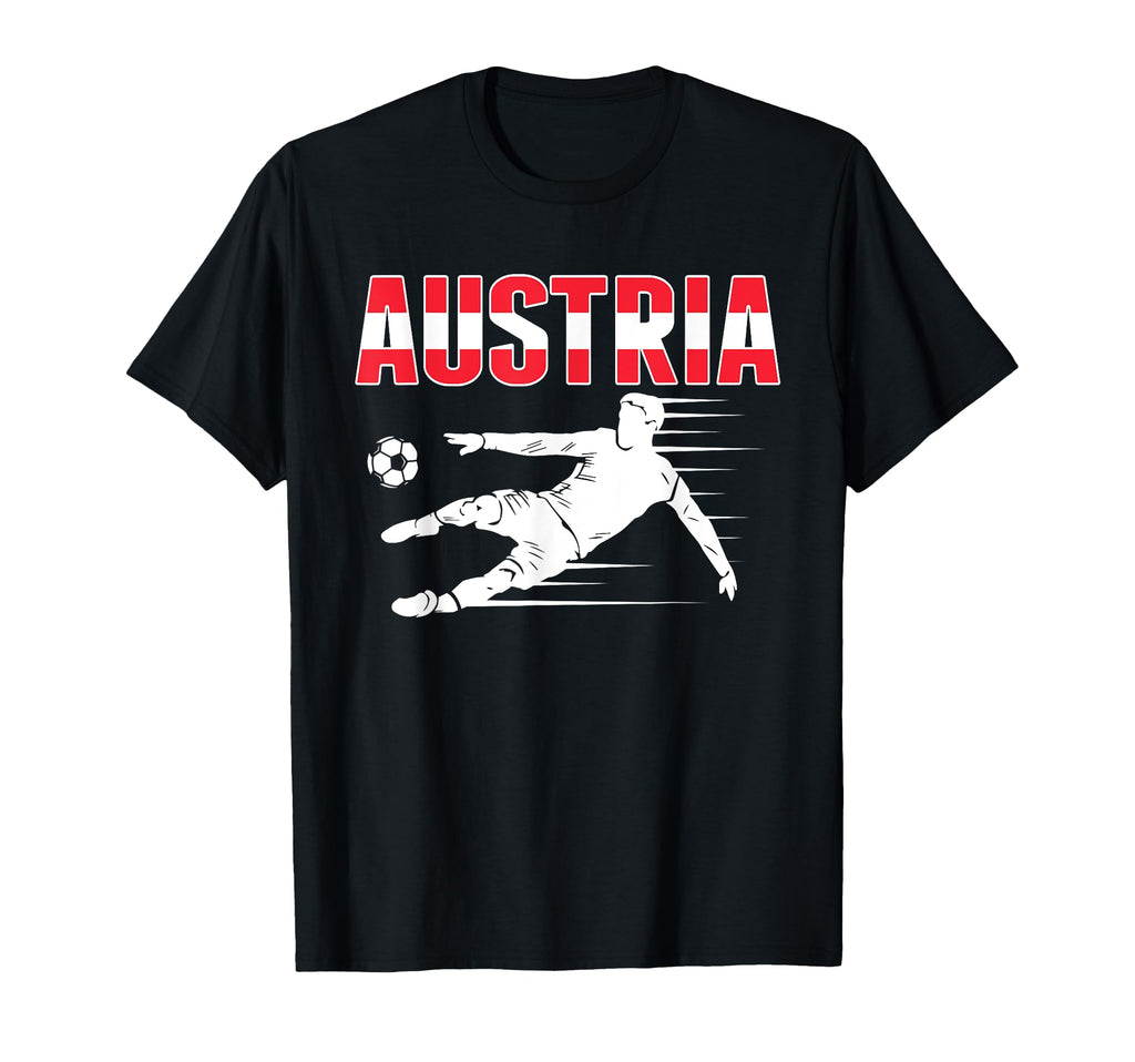 Austria Soccer Fans Jersey Austrian T-Shirt - Aesthetic Graphic for Adults - T-Shirt, Sweatshirt, Hoodie