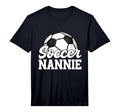 Mens Soccer Nannie Gifts Mothers Day T-Shirt - Minimalist Print Unisex - T-Shirt, Sweatshirt, Hoodie
