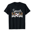 Soccer Mom Soccer Player Mama Leopard T-Shirt - Fun Novelty Design Unisex - T-Shirt, Sweatshirt, Hoodie