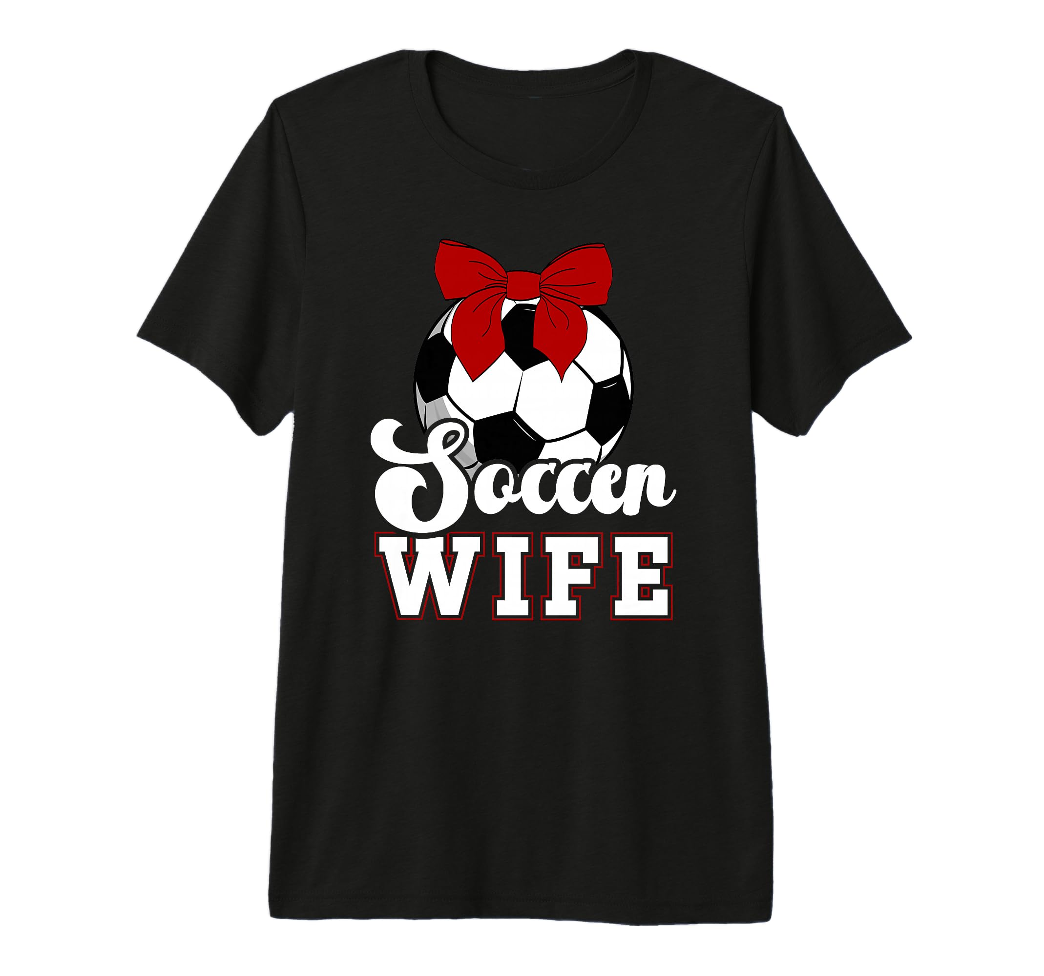 Soccer Wife Soccer Player Coquette T-Shirt - Aesthetic Graphic for Adults - T-Shirt, Sweatshirt, Hoodie