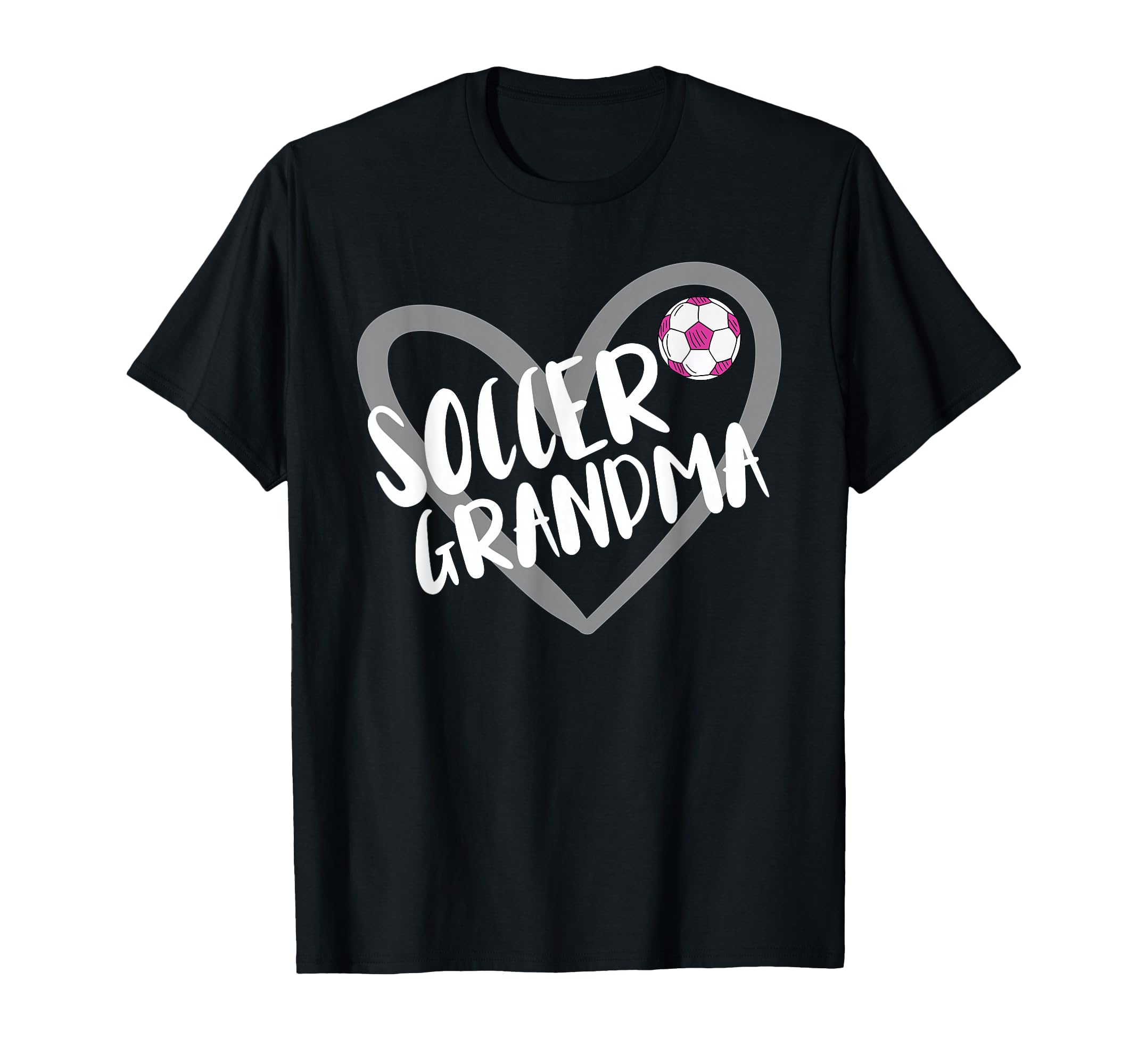 Soccer Grandma Heart T-Shirt - Trendy Graphic Unisex - T-Shirt, Sweatshirt, Hoodie