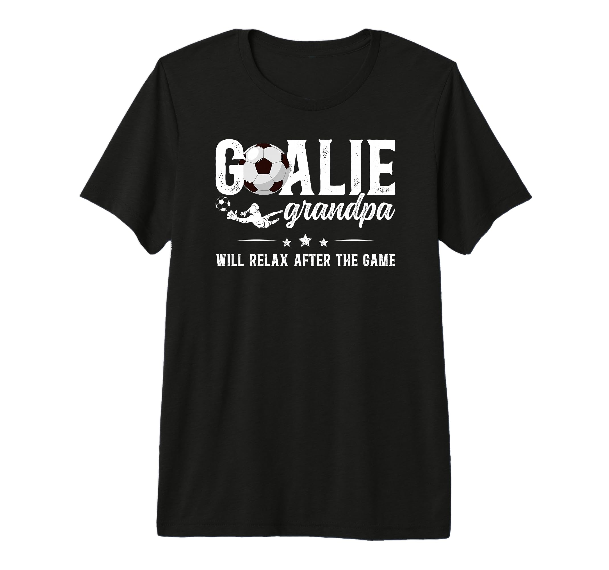 Mens Funny Soccer Goalie Grandpa Soccer T-Shirt - Graphic Print Men Women - T-Shirt, Sweatshirt, Hoodie