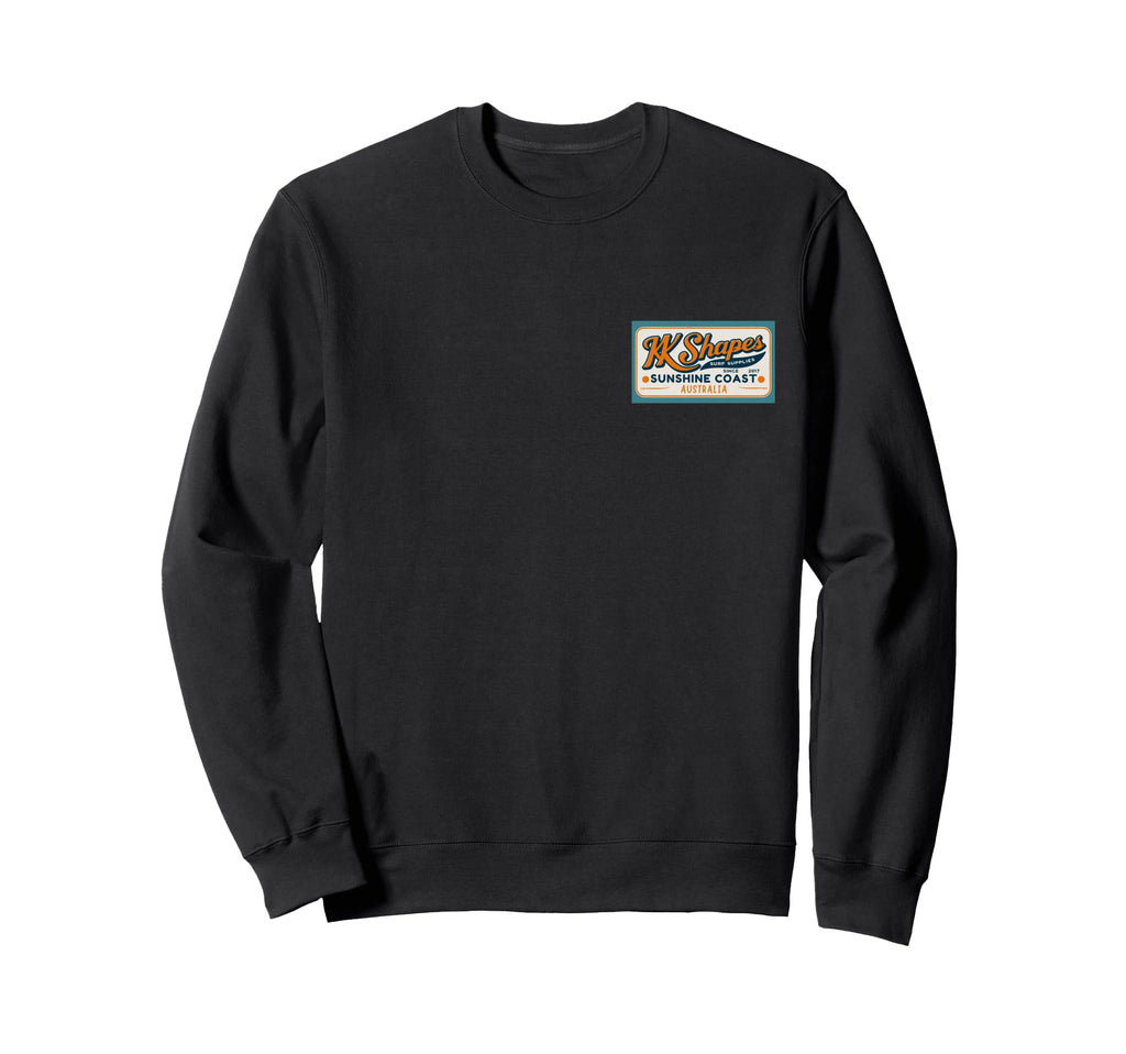 Surf Sunshine Coast Front Back Sweatshirt - Fun Novelty Design Unisex - T-Shirt, Sweatshirt, Hoodie
