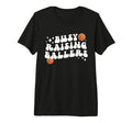 Busy Raising Ballers Basketball Mom T-Shirt - Minimalist Print for Adults - T-Shirt, Sweatshirt, Hoodie
