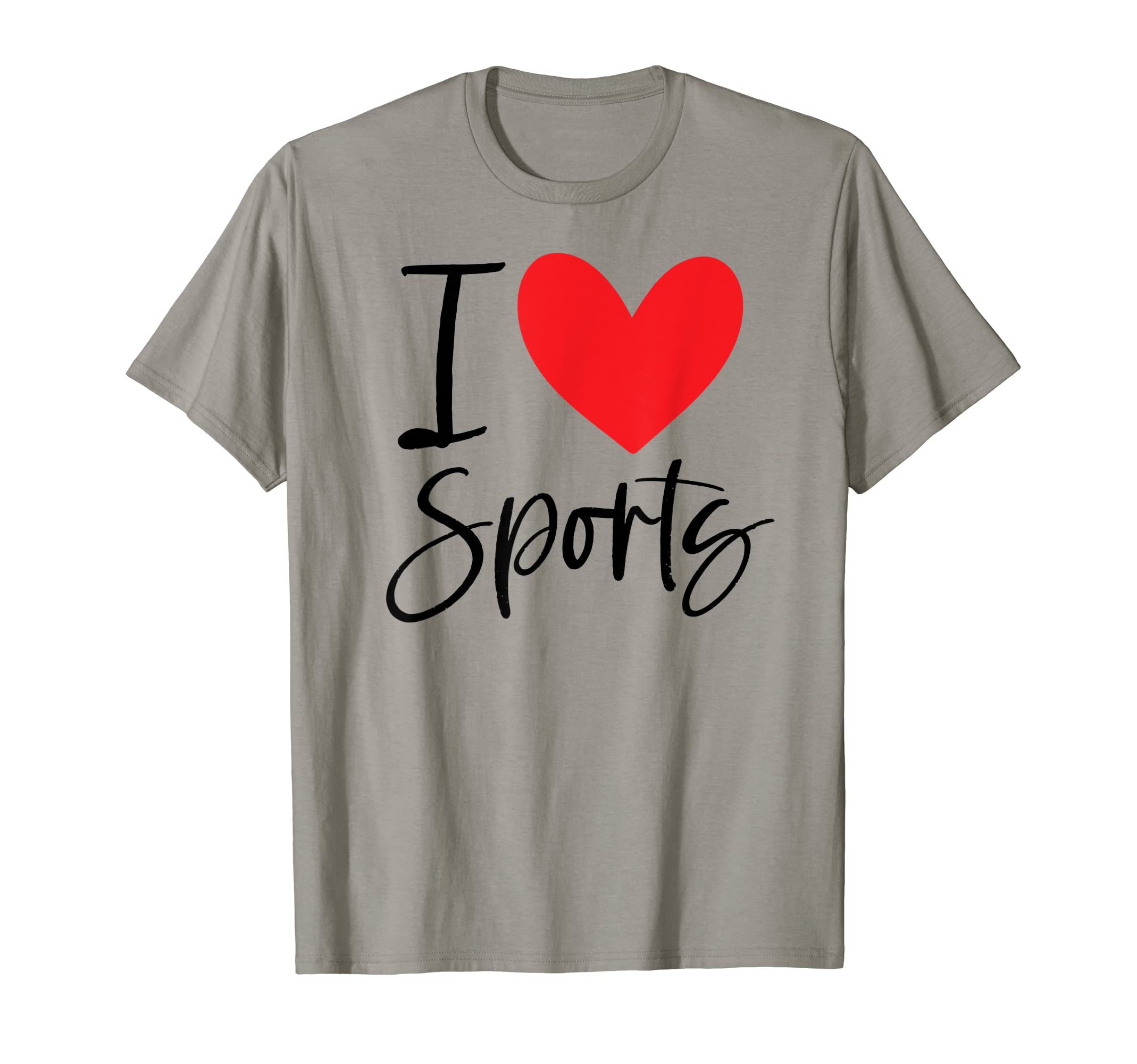 I Love Sports Football Baseball T-Shirt - Unique Graphic Men Women - T-Shirt, Sweatshirt, Hoodie