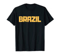 Camisa Brasil Brazil Soccer Jersey T-Shirt - Fun Novelty Design for Adults - T-Shirt, Sweatshirt, Hoodie