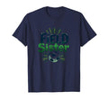 Field Sister Soccer Sibling Pride T-Shirt - Minimalist Print for Adults - T-Shirt, Sweatshirt, Hoodie