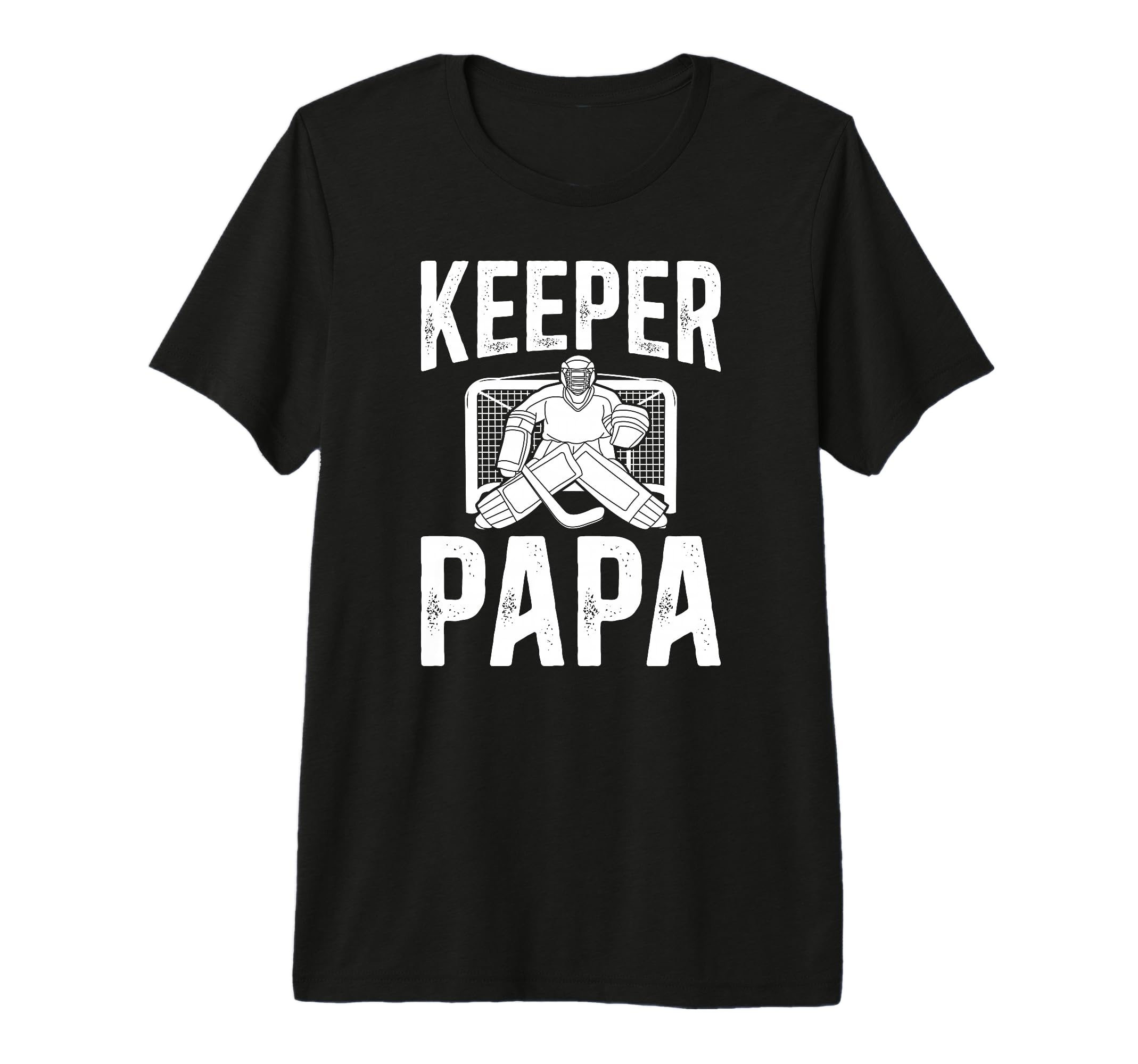 Mens Ice Hockey Keeper Papa Ice T-Shirt - Aesthetic Graphic Men Women - T-Shirt, Sweatshirt, Hoodie