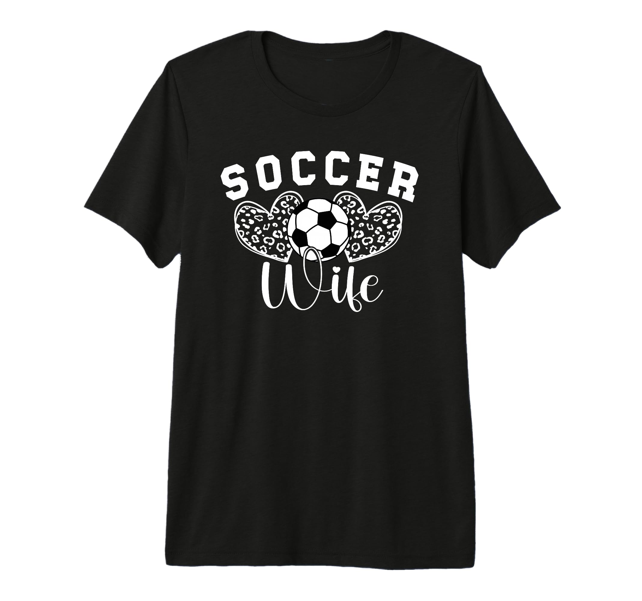 Soccer Coach Wife Hearts Wife Soccer Coach T-Shirt - Unique Graphic Unisex - T-Shirt, Sweatshirt, Hoodie