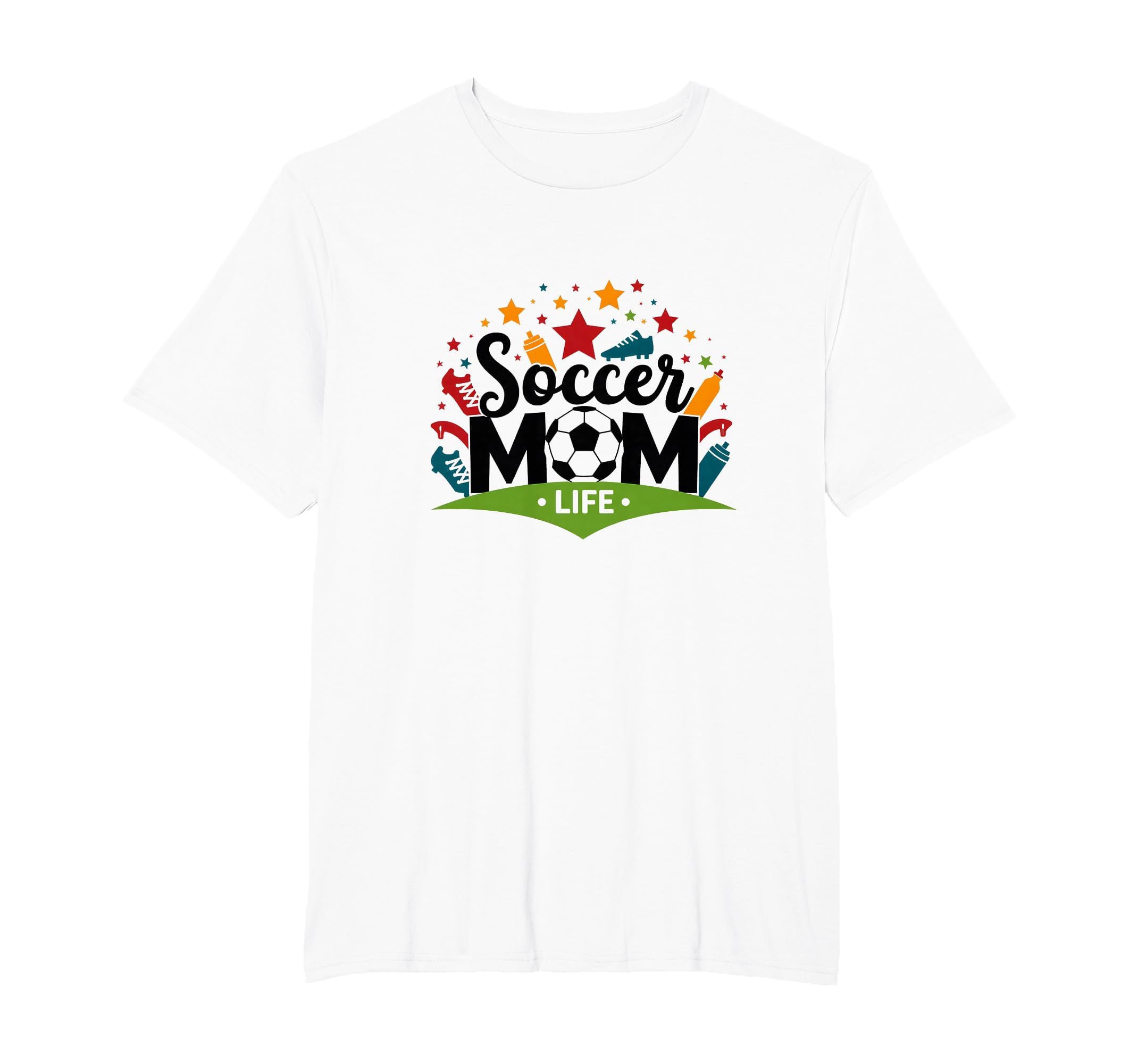 Soccer Mom Life Womens Sports T-Shirt - Aesthetic Graphic for Adults - T-Shirt, Sweatshirt, Hoodie