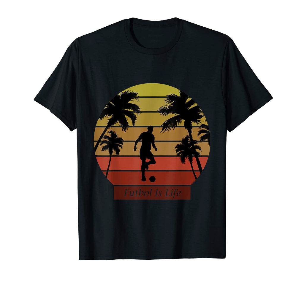 Futbol Is Life Soccer Player Sports T-Shirt - Aesthetic Graphic for Adults - T-Shirt, Sweatshirt, Hoodie