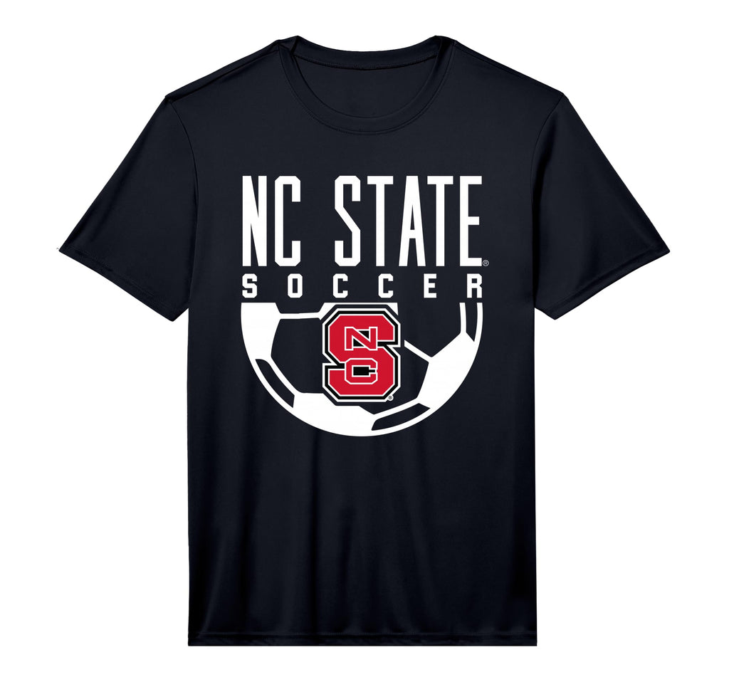 Nc State Wolfpack Soccer Ball Performance T-Shirt - Trendy Graphic Unisex - T-Shirt, Sweatshirt, Hoodie