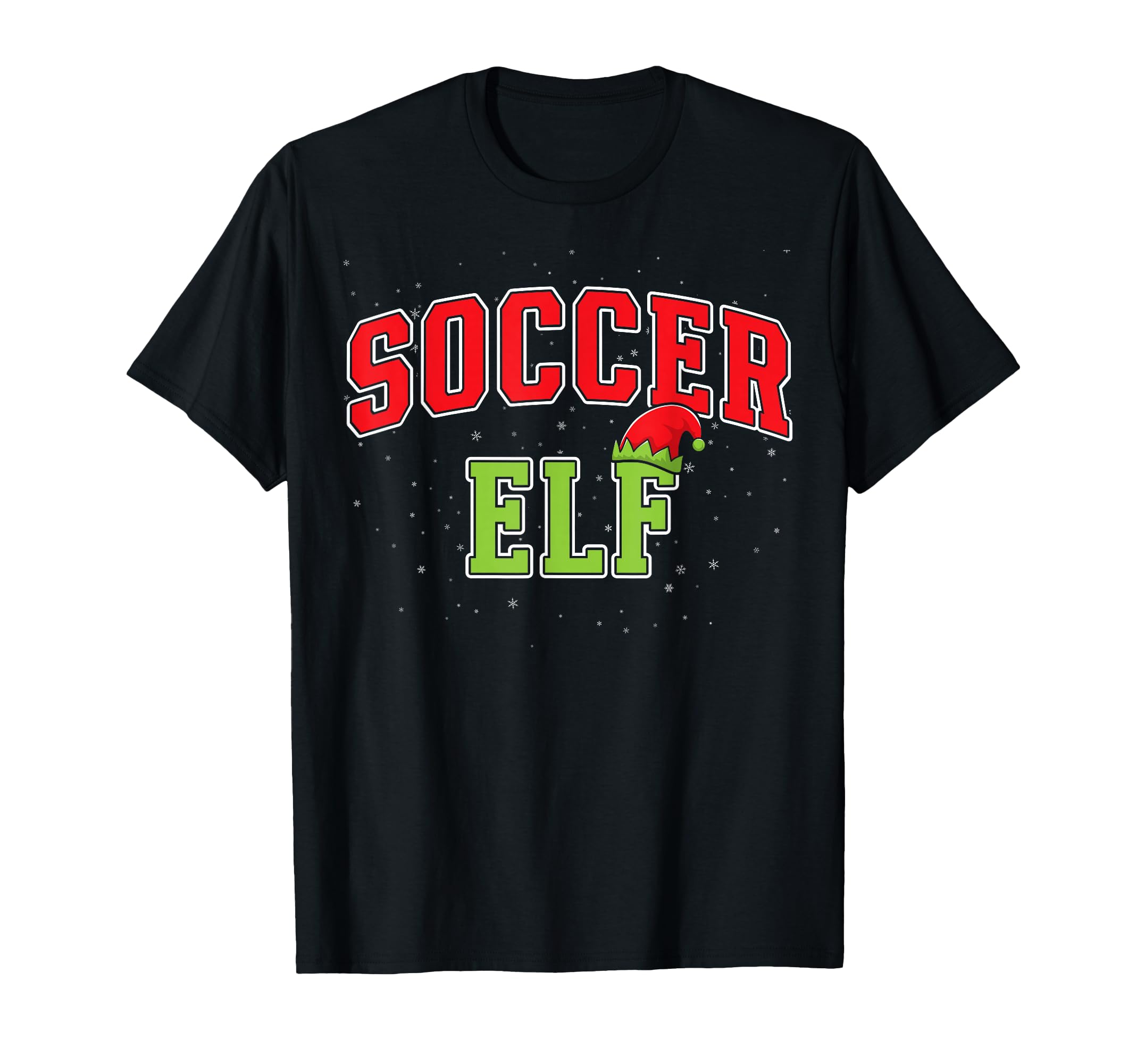 Soccer Elf Family Matching Group T-Shirt - Trendy Graphic Unisex - T-Shirt, Sweatshirt, Hoodie