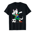 Dabbing Husky South Africa Soccer T-Shirt - Casual Everyday Wear Men Women - T-Shirt, Sweatshirt, Hoodie