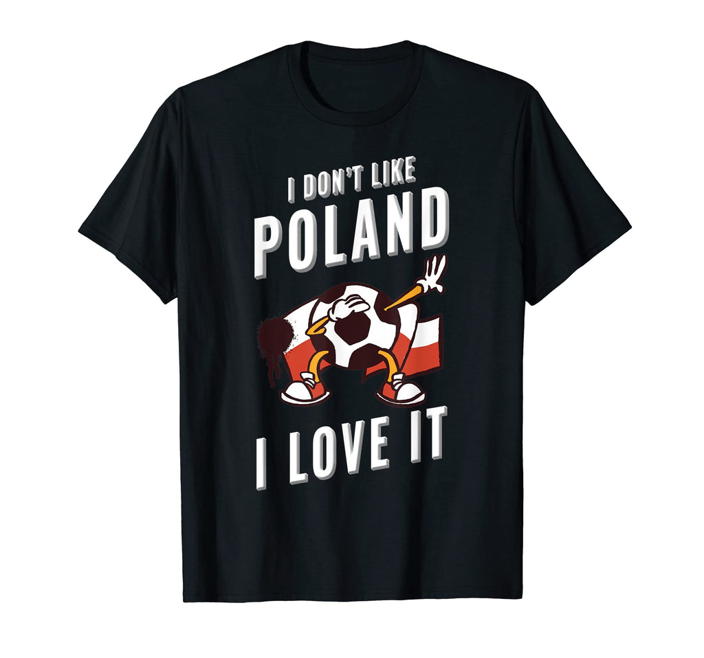 Poland Soccer Supporters Fun Flag T-Shirt - Minimalist Print Unisex - T-Shirt, Sweatshirt, Hoodie