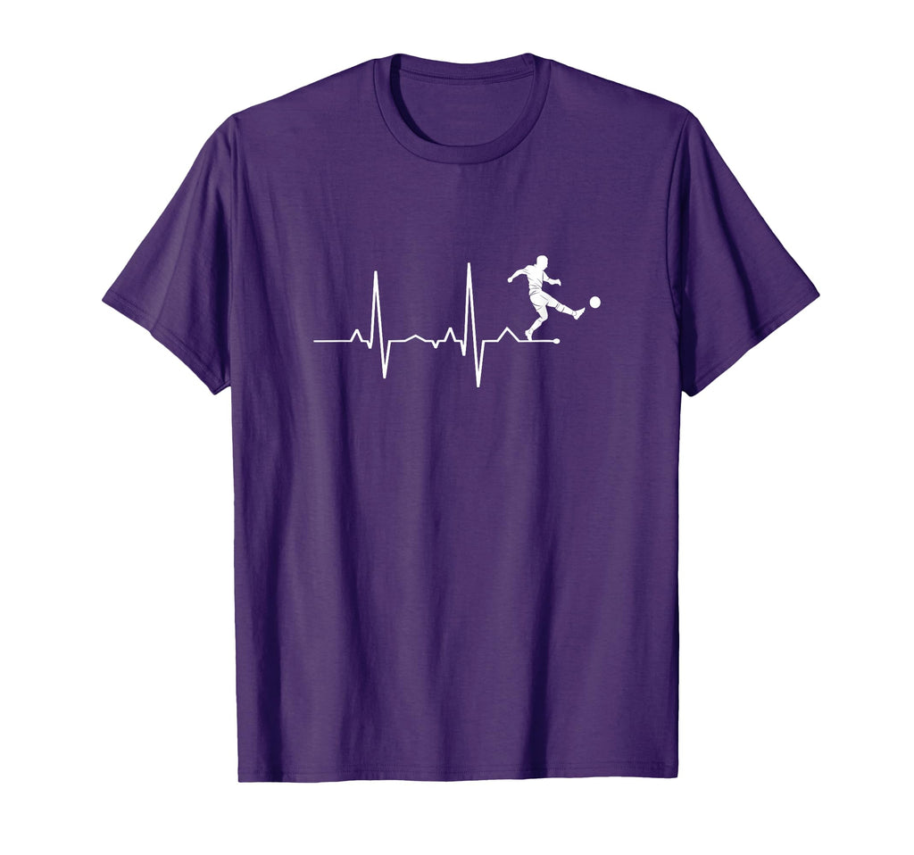 Soccer Heartbeat Goalscorer Dna T-Shirt - Casual Everyday Wear Men Women - T-Shirt, Sweatshirt, Hoodie