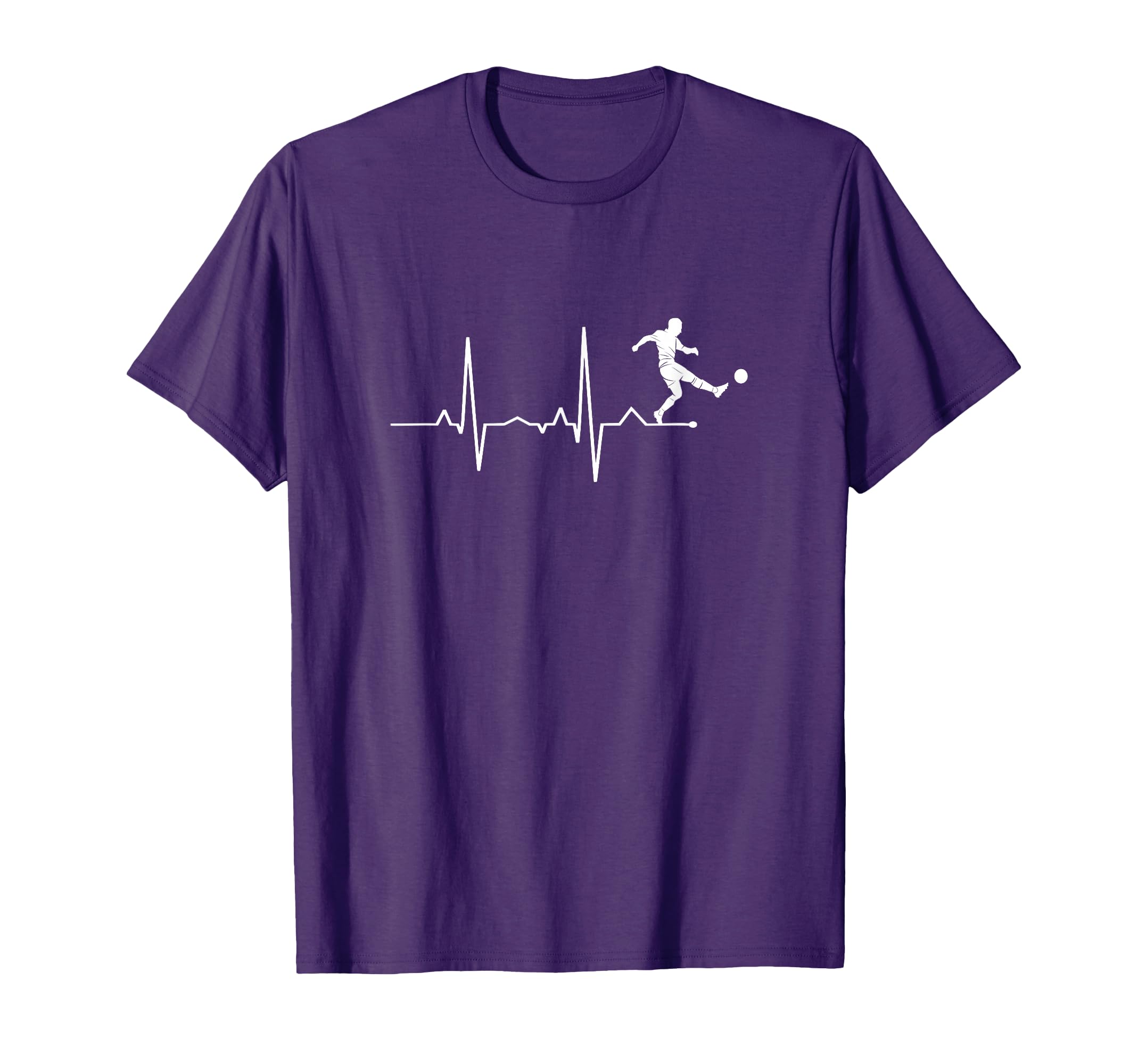 Soccer Heartbeat Goalscorer Dna T-Shirt - Casual Everyday Wear Men Women - T-Shirt, Sweatshirt, Hoodie