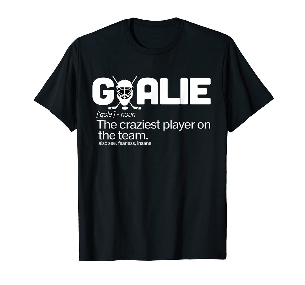 Goalie Definition Hockey Goalkeepers T-Shirt - Unique Graphic for Adults - T-Shirt, Sweatshirt, Hoodie