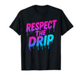 Baseball Respect Drip Softball Sports T-Shirt - Minimalist Print Men Women - T-Shirt, Sweatshirt, Hoodie