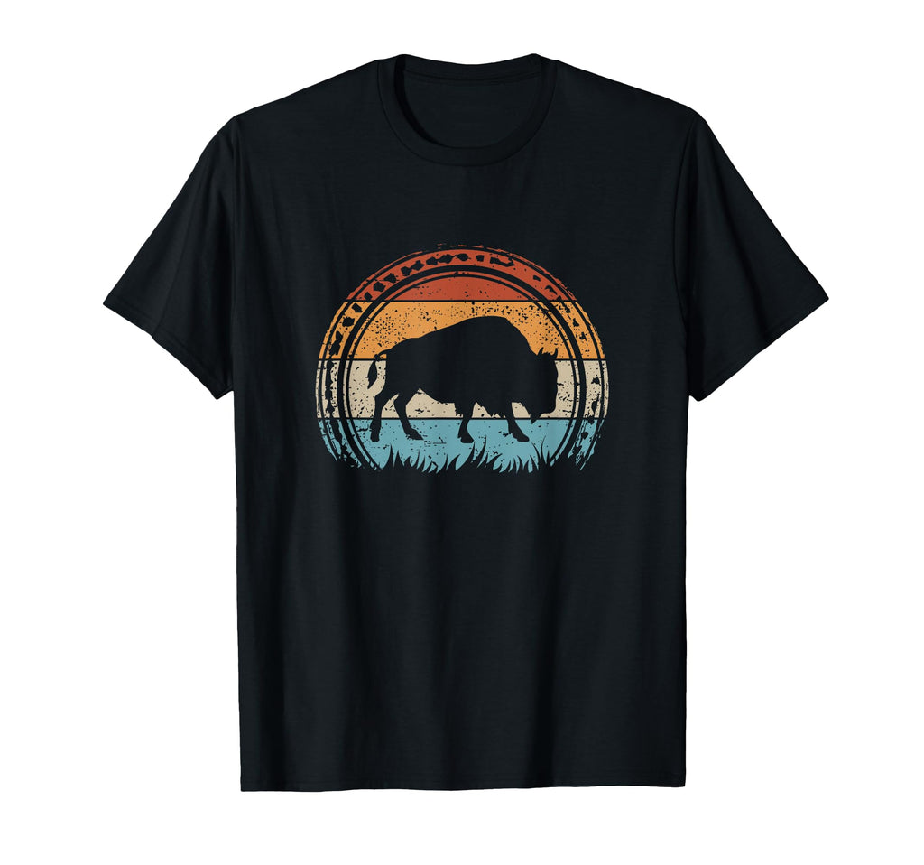 Bison National Park American Buffalo T-Shirt - Novelty Apparel Unisex - T-Shirt, Sweatshirt, Hoodie